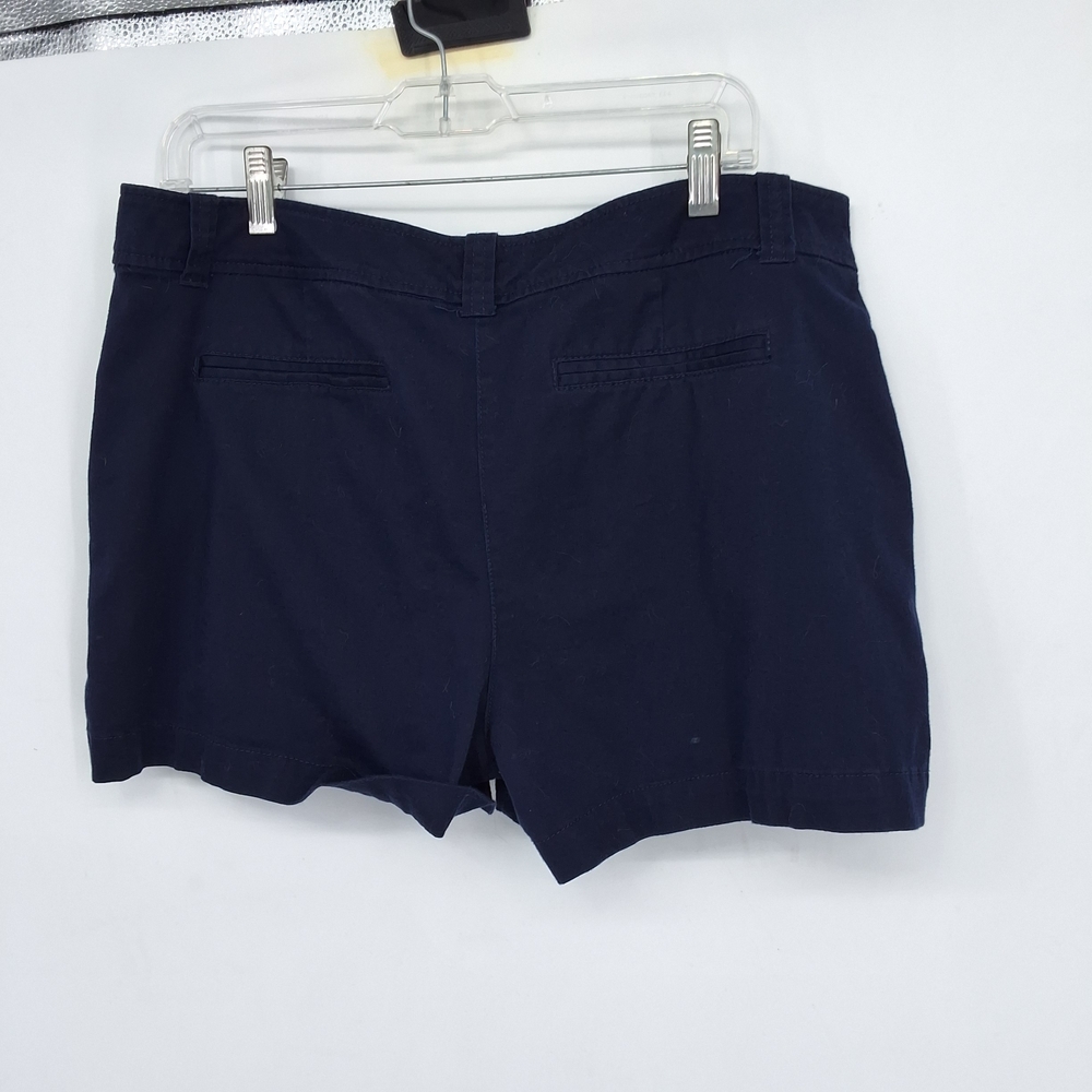 Soho Sz 12 Navy Women's Shorts - Picture 4 of 4